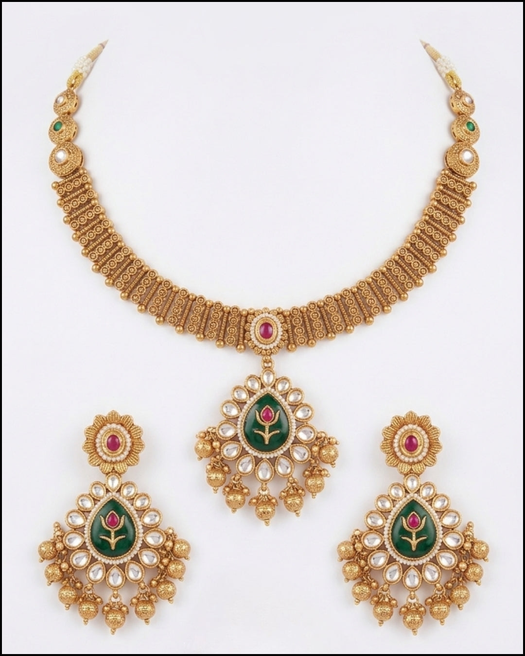 Gold Plated Googri Set